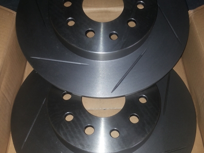 Replacement 280x8 brake discs - K-SYSTEM.pro BBK - rear axle FN2