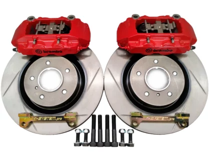Big Brake Kit – 324×30 + Brembo – front axle ITR DC5 - red Clio 3 RS calipers
